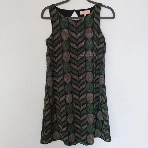 green emerald velvet dress Philosophy di Lorenzo Serafini Philosophy di Lorenzo Serafini | Green and  Black Dress A0416 main image 1